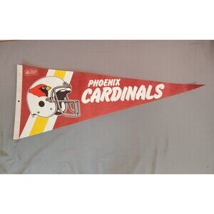 Vintage NFL Phoenix Cardinals Football Felt Pennant 12"x30"
